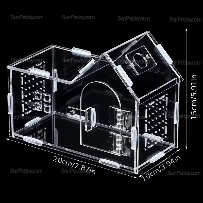 Wholesale Acrylic Snake Breeding Box with Ventilated Panels - Image 3