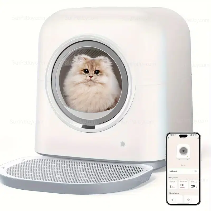 Wholesale Automatic Cat Litter Box with App-Controlled Cleaning