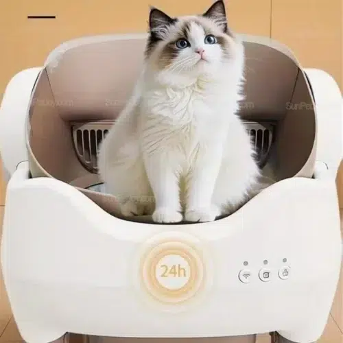 Wholesale Cat Automatic Litter Box with Smart Weight Safety