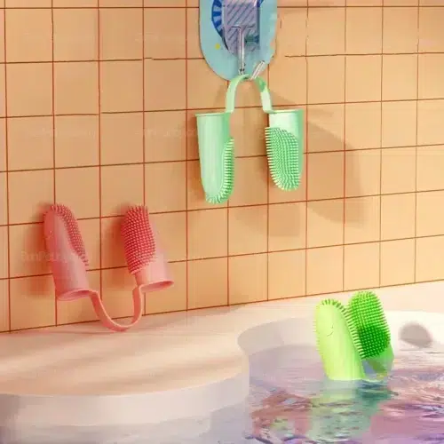 Wholesale Cat Finger Toothbrush Set for Gentle Oral Cleaning