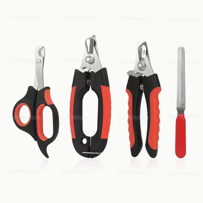 Wholesale Cat Nail Clipper Set with Safety Guard, 4-Piece Stainless Kit - Image 6