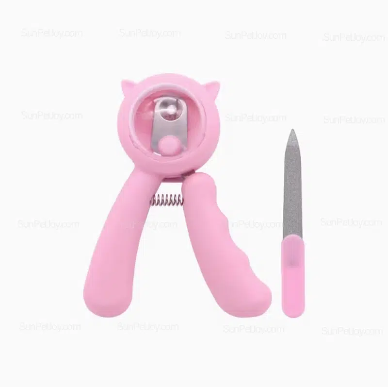Wholesale Cat Nail Clippers with Safety Round Hole & File