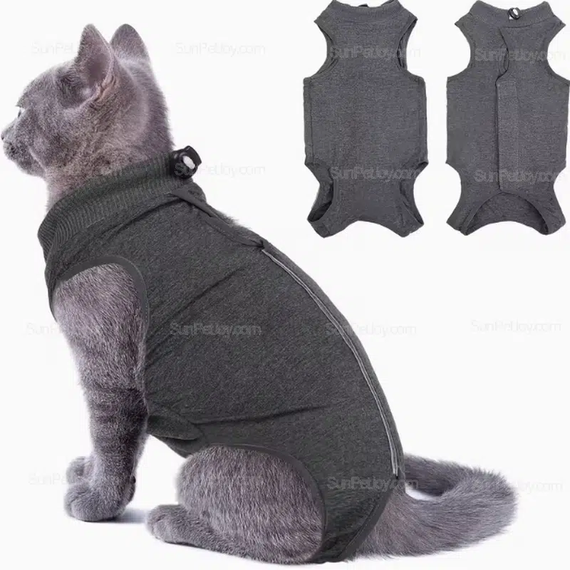 Wholesale Cat Recovery Bodysuit for Post-Surgery Protection