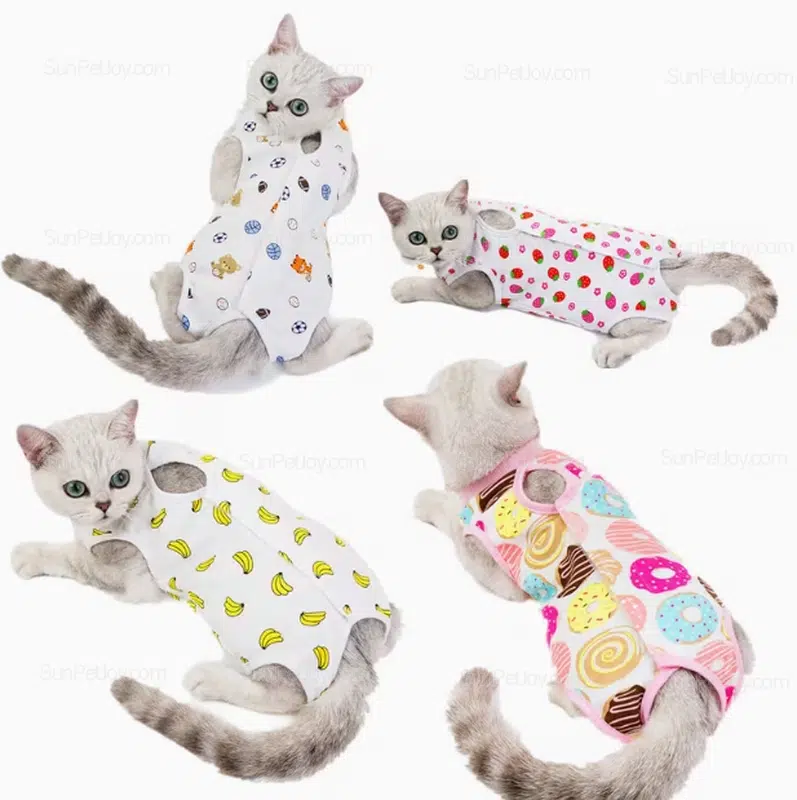 Wholesale Cat Recovery Suits for Post-Surgery Care