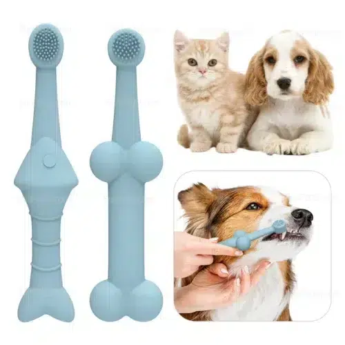 Wholesale Cat Silicone Toothbrush for Gentle Oral Care