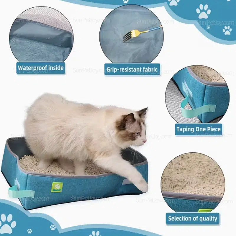 Wholesale Collapsible Cat Litter Box - Image 8