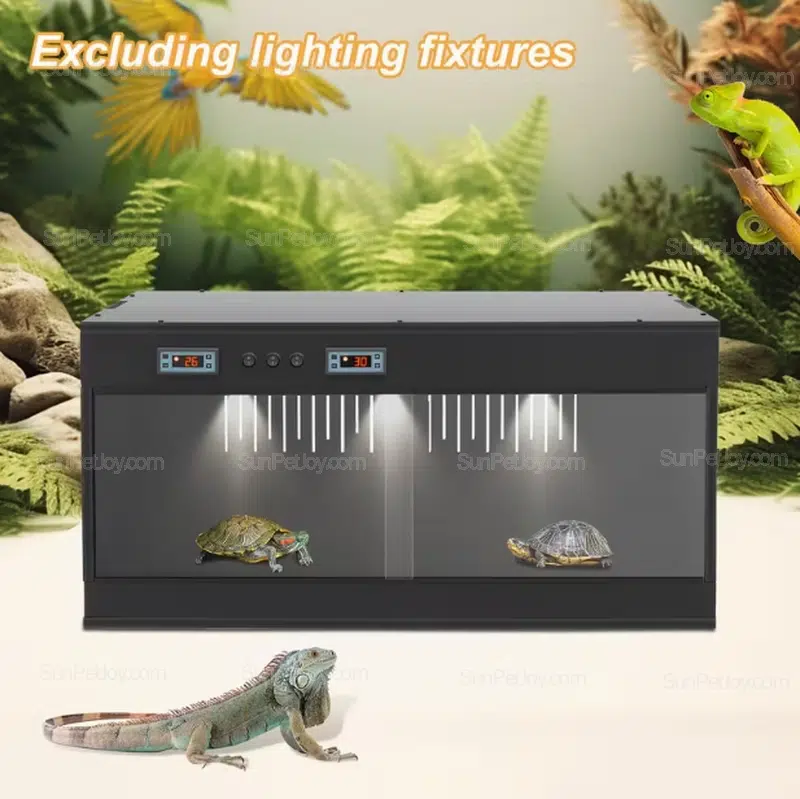Wholesale Commercial Lizards Enclosure with Sliding Glass Door