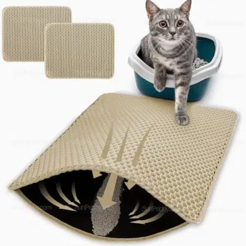 Wholesale Double-Layer Cat Litter Mats - Waterproof Design