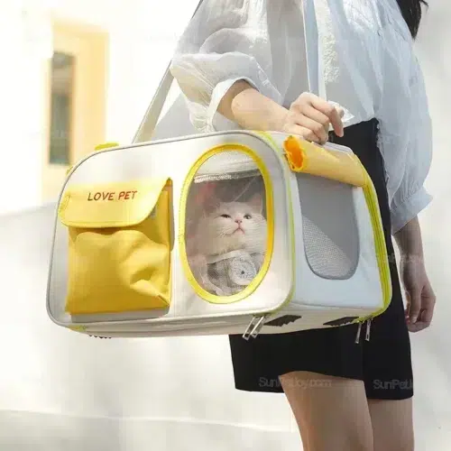 Wholesale Foldable Cat Carrier with Rigid Frame Design