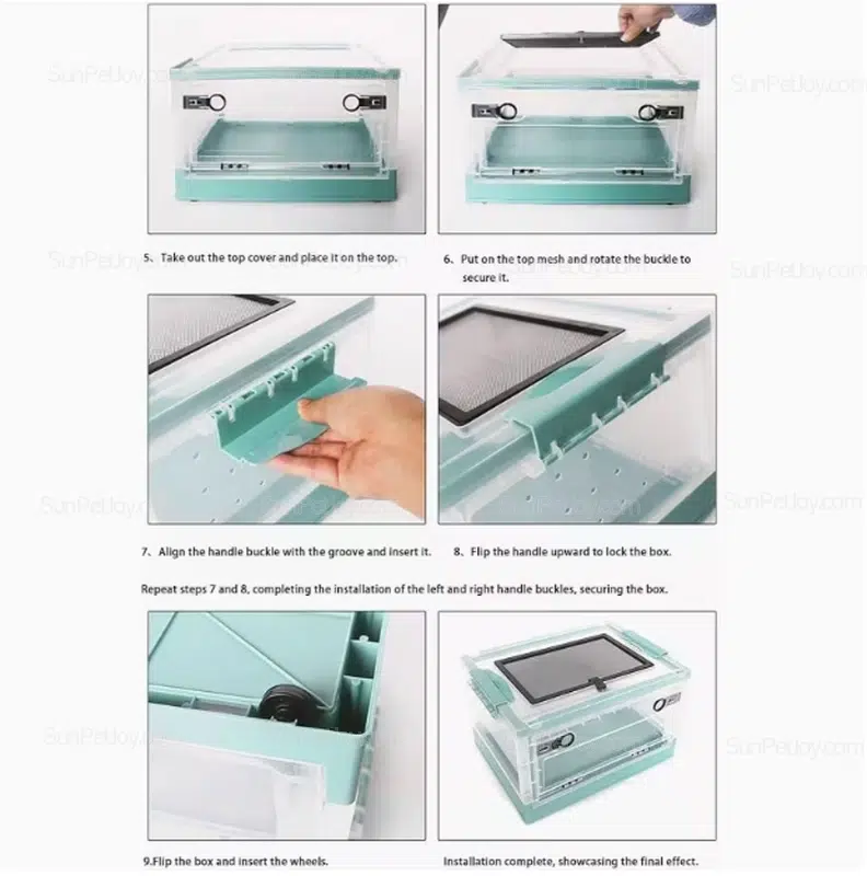 Wholesale Foldable Snake Terrarium with Front Access Door - Image 5