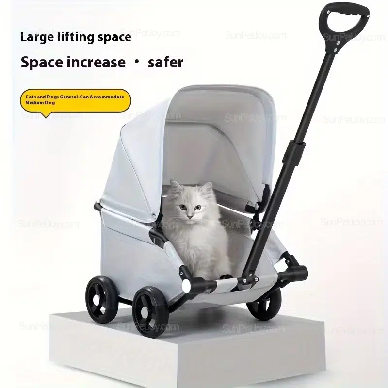 Wholesale Lightweight Cat Stroller for Travel and Daily Transport