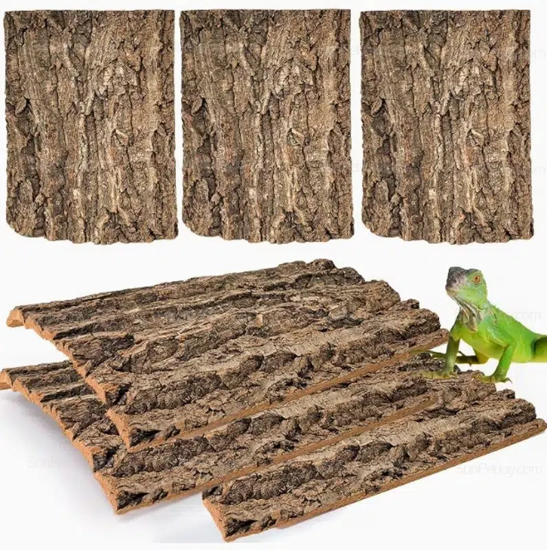 Wholesale Natural Cork Bark Panels for Lizards Climbing Walls