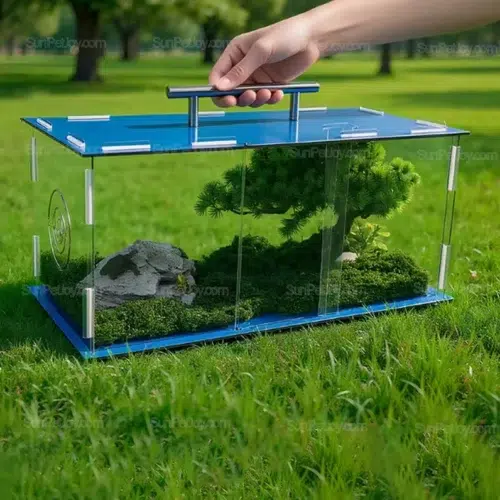 Wholesale Portable Snake Breeding Box with Acrylic Panels