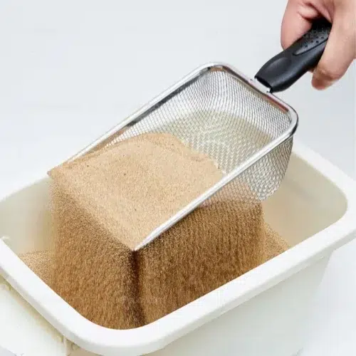 Wholesale Snakes Fine Mesh Sand Sifter Stainless Steel Scoop