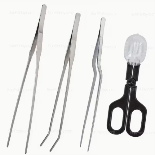 Wholesale Snakes Stainless Steel Feeding Tongs Set for Vivariums