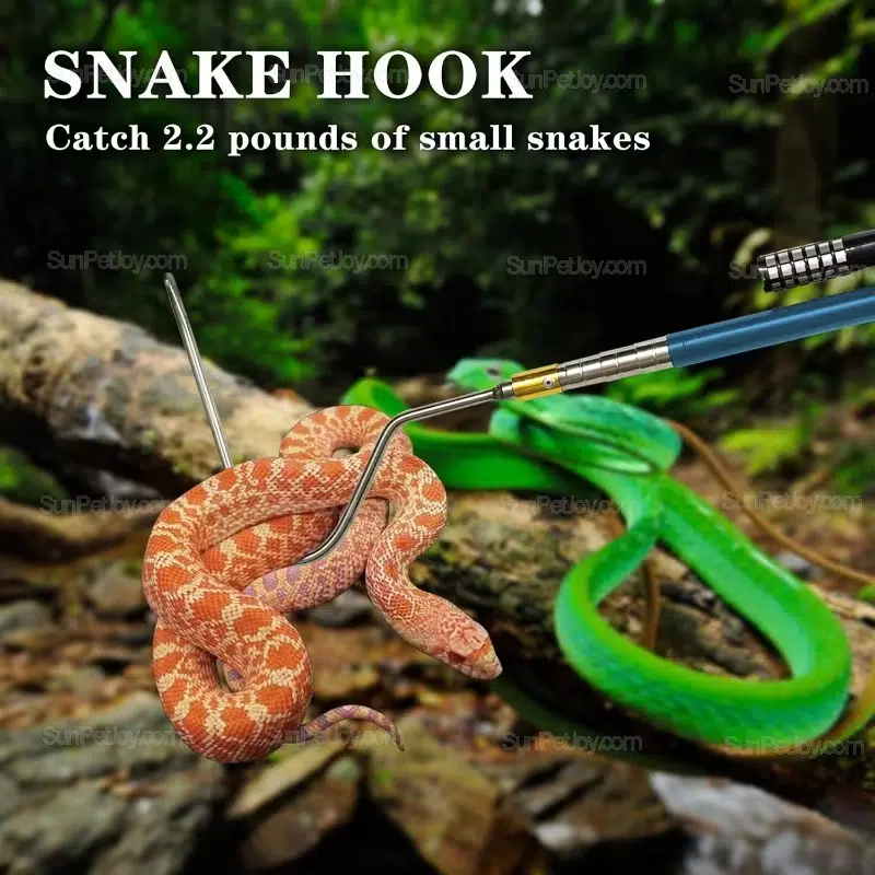 Wholesale Snakes Telescopic Handling Hook with LED Light - Image 4