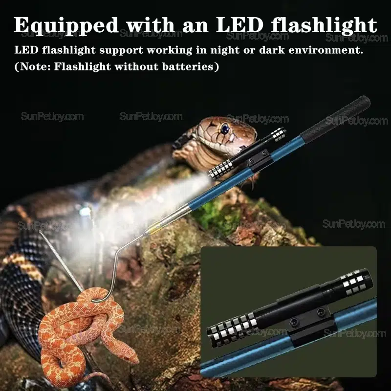 Wholesale Snakes Telescopic Handling Hook with LED Light - Image 5