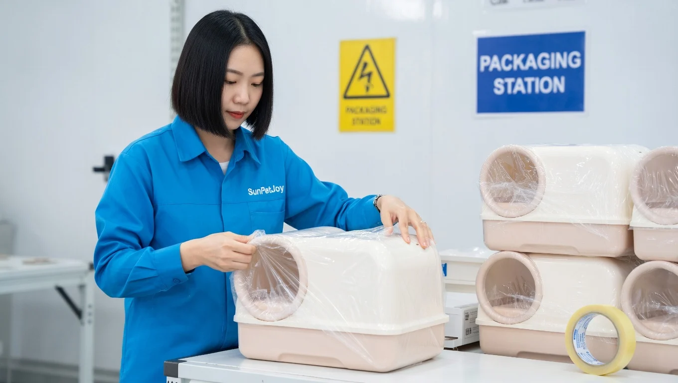 Cat Litter Boxes Enclosed