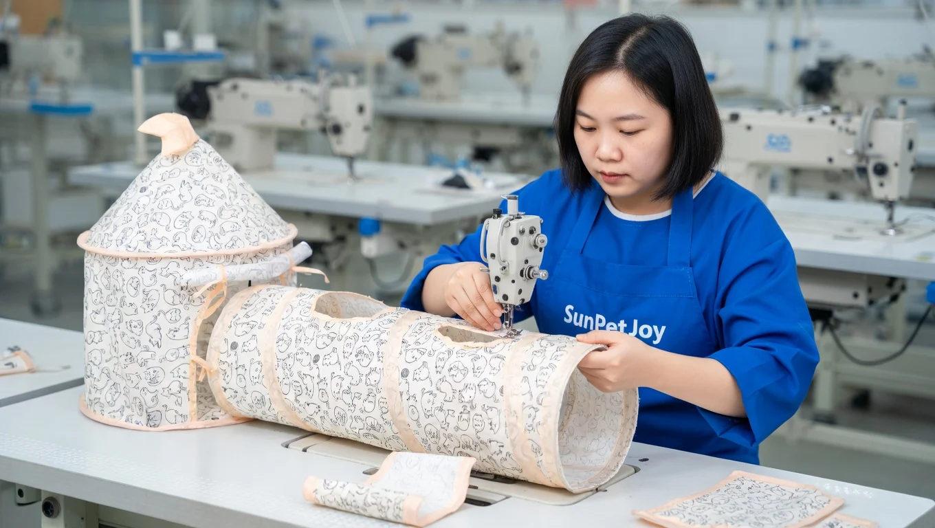 Cat Tent With Tunnel