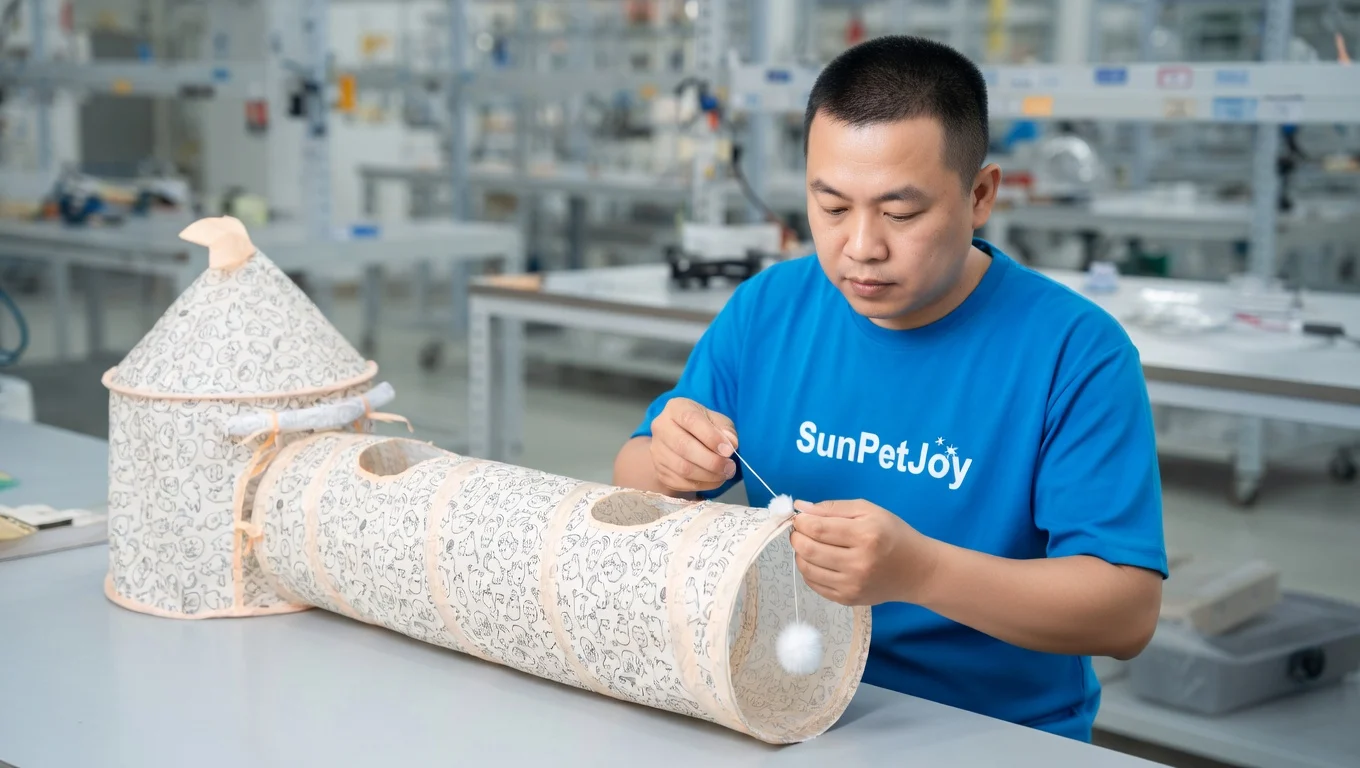 Cat Tent With Tunnel