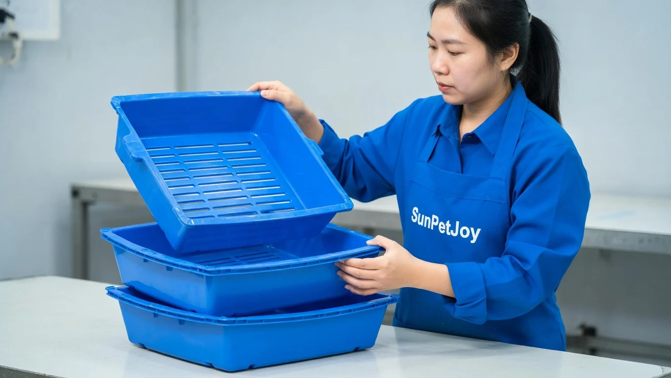 Sifting Cat Litter Box