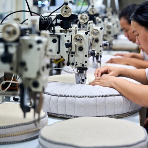 Bolster Round Dog Bed for Wholesale