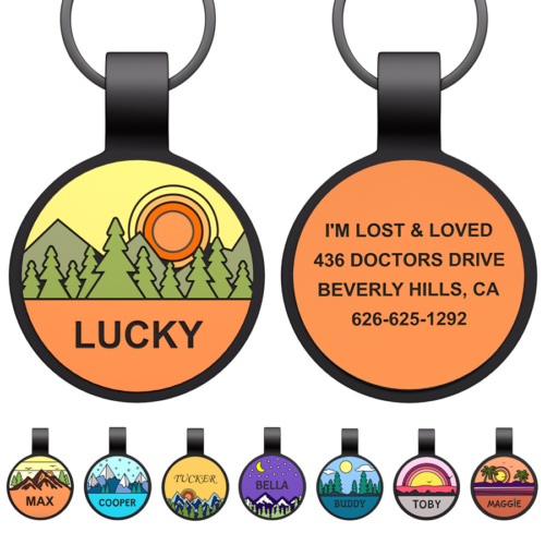 Bone-Shaped Silicone Dog Tag for Wholesale