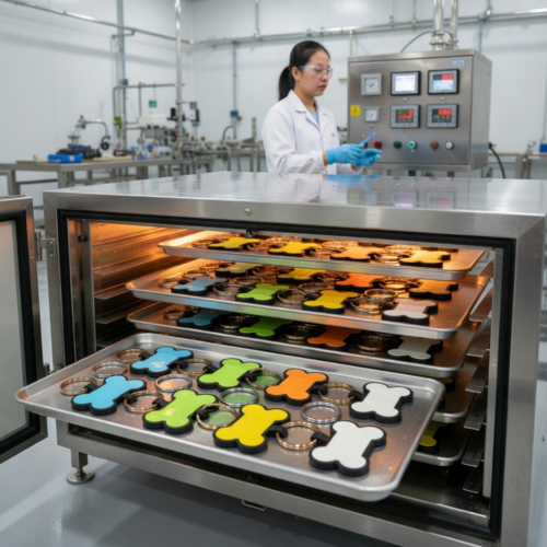 Bone-Shaped Silicone Dog Tag for Wholesale