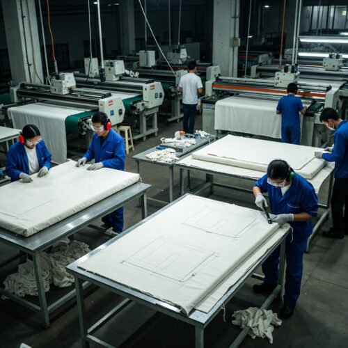 Fabric Dog Sofa Bed with Thick Backrest for Wholesale