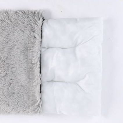 Rectangular Plush Fabric Dog Mattress for Wholesale