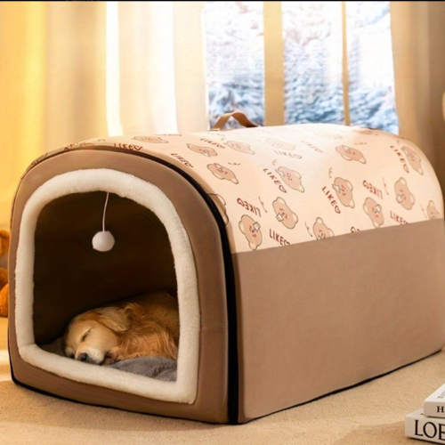 dog cave bed
