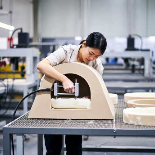 Semi-Enclosed Dog Cave Bed for Wholesale