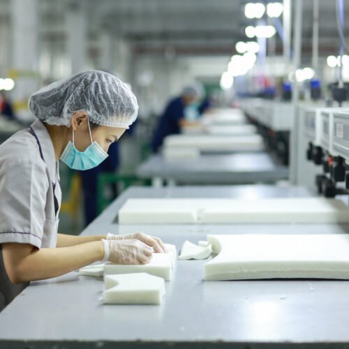 Semi-Enclosed Dog Cave Bed for Wholesale