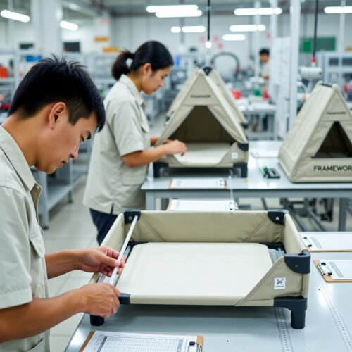 Stable Frame Dog Tent Bed for Wholesale