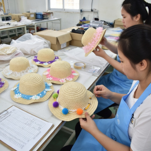 Wholesale Dog Straw Hat in Straw Weave