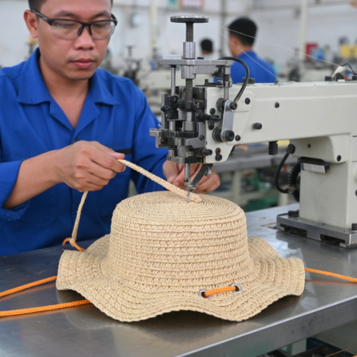 Wholesale Dog Straw Hat in Straw Weave