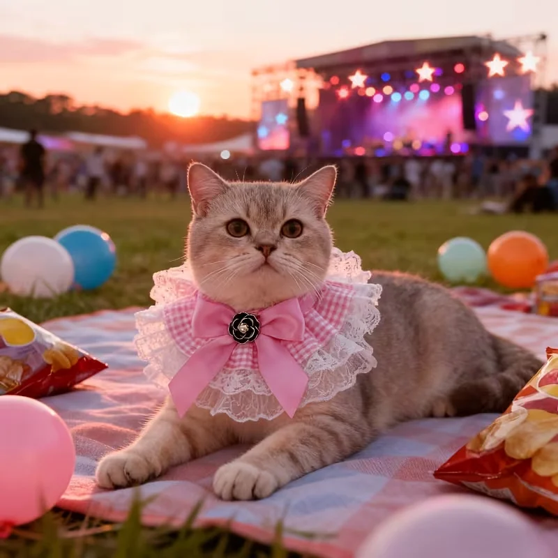 Cat Bandana Collar