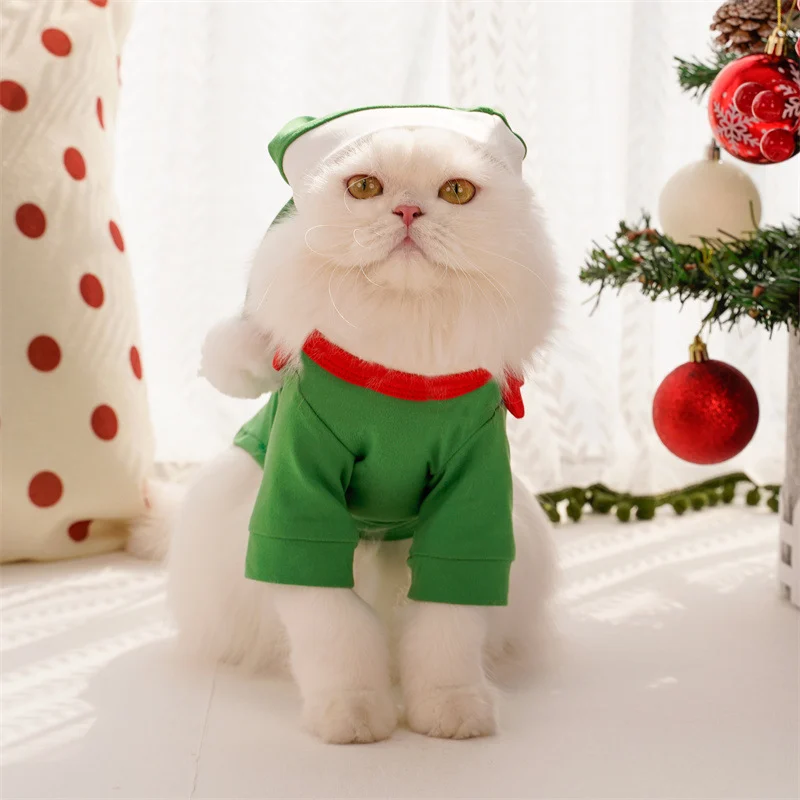 Santa Claus Cat Costume - Image 8