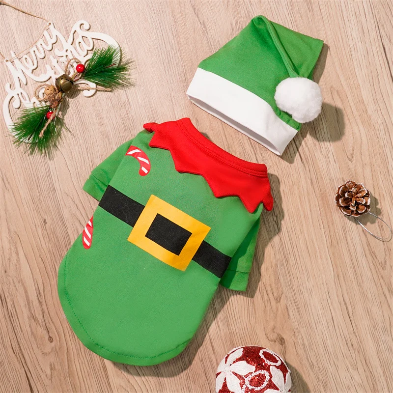 Santa Claus Cat Costume - Image 6