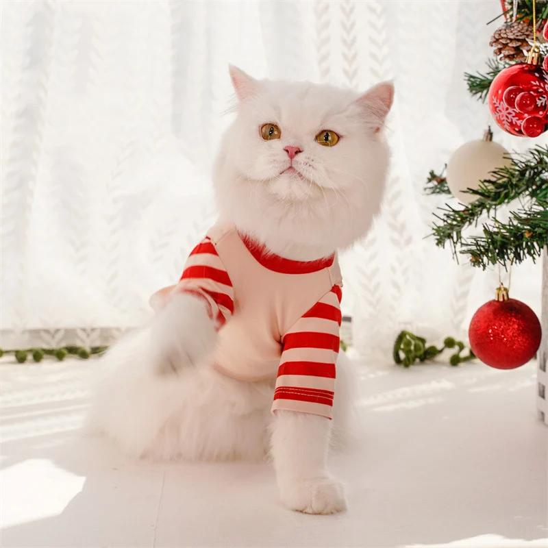 Santa Claus Cat Costume - Image 3