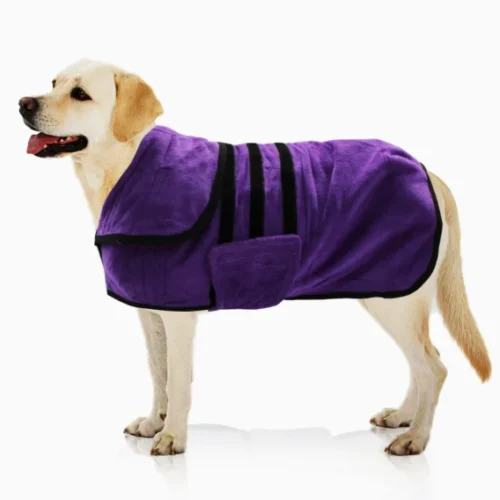 Dog Towel Bathrobe