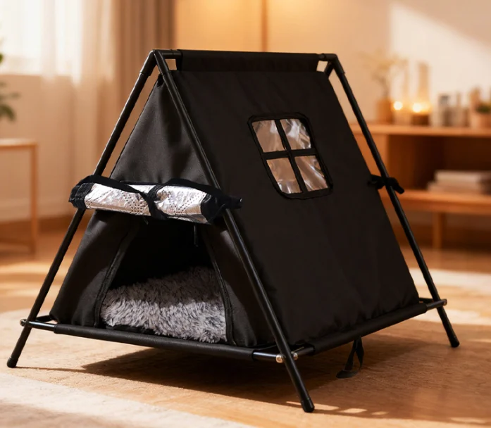 cat tent bed