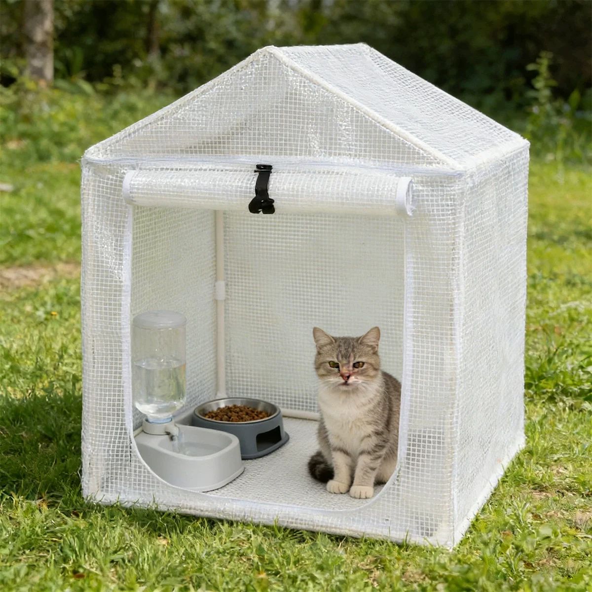 cat tent bed