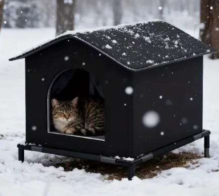 cat tent bed