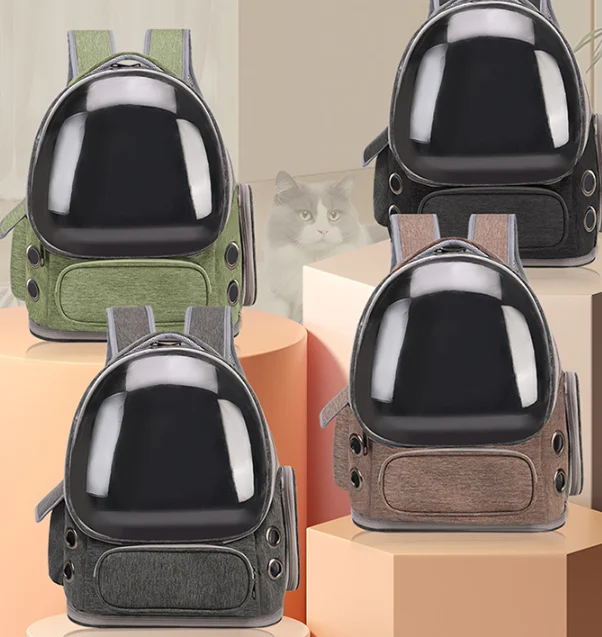 clear cat backpack