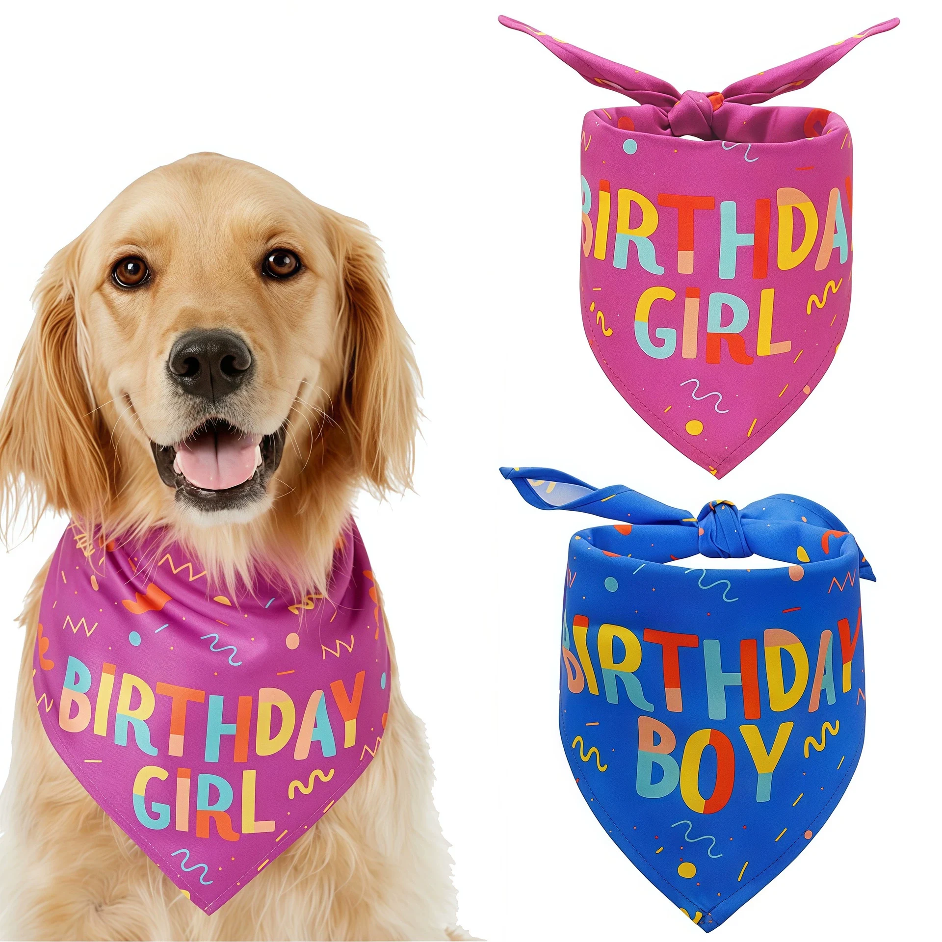 dog birthday bandana