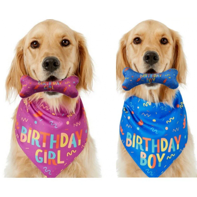 dog birthday bandana