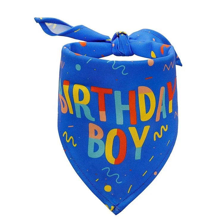 dog birthday bandana