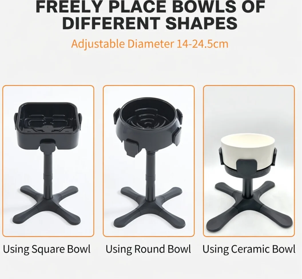 Dog Bowl And Stand - Image 3