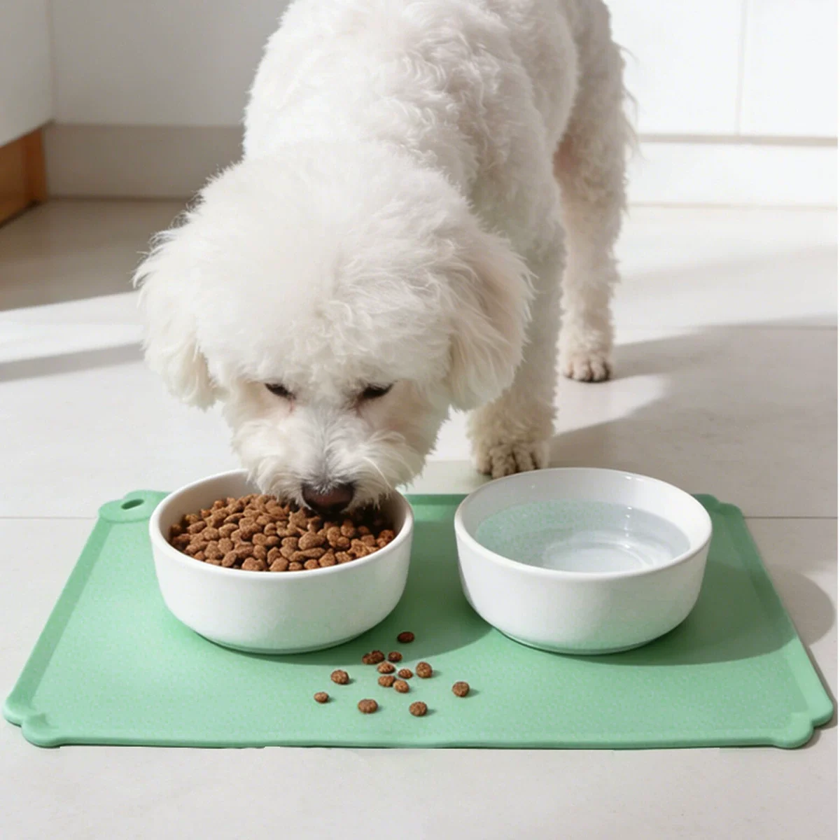 Dog Food Bowl Mat